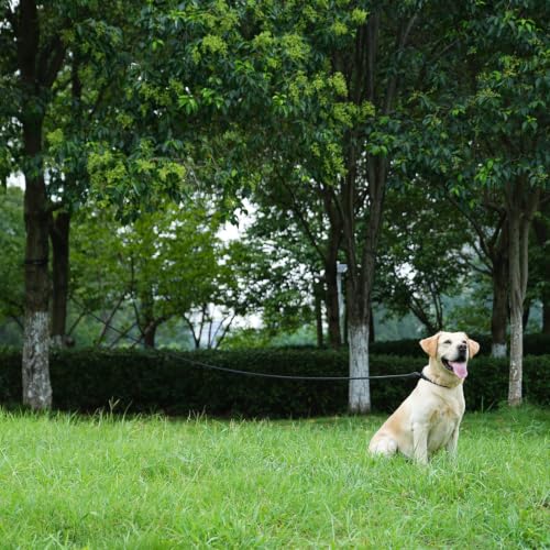 Long Dog Leash (Blue / 50FT*0.4" Single Handle)