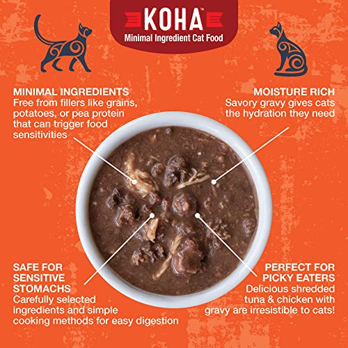 Poké Bowl Tuna & Chicken Entree in Gravy for Cats (3 Ounce (Pack of 12))
