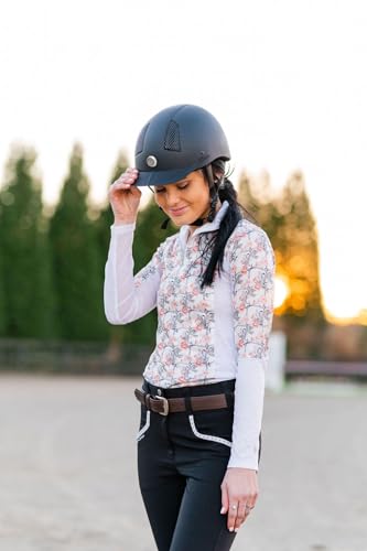 Starter Horse Riding Helmet (Black / X-Large)