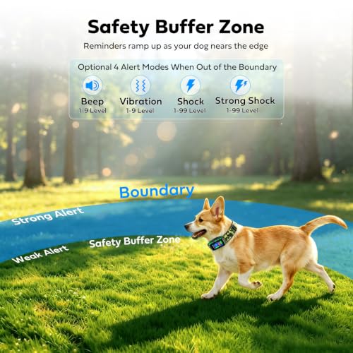 GPS Wireless Dog Fence & Training Collar System (army green)