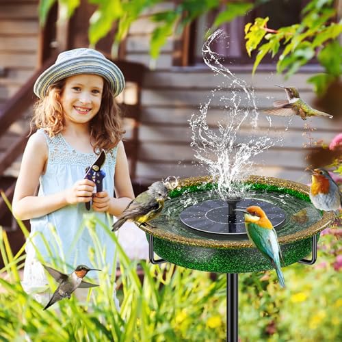 Birdbaths for Outdoors (Green)