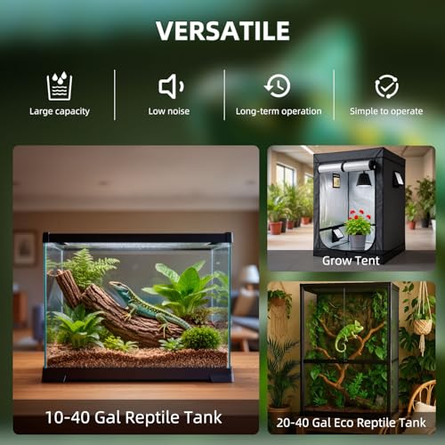 3.8L Reptile Fogger Mister (3.8L/1GAL-Dual-UP)