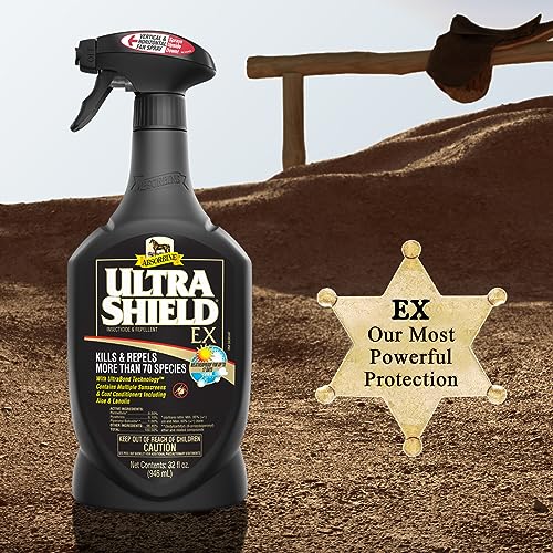 UltraShield EX Insecticide & Repellent (32oz Sprayer + 128oz Refill Combo)