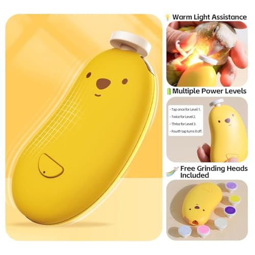 Bird Nail Grinder (Yellow)
