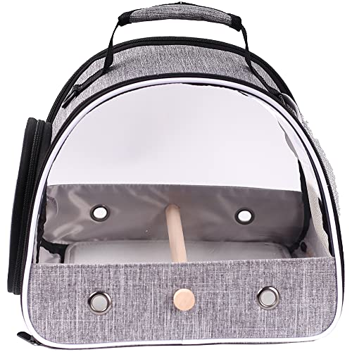 Small Bird Travel Carrier (Grey)