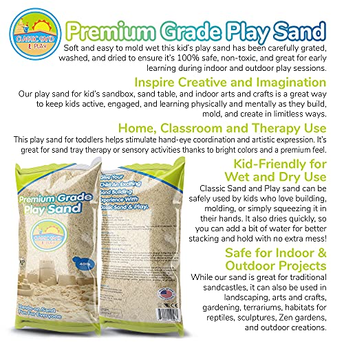 Classic Sand and Play Sand for Sandbox (40 lb)