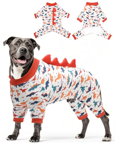 Dinosaur Costume Dog Pajamas (XXXX-Large / Dinos#2)