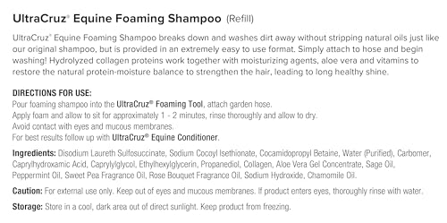 Equine Foaming Shampoo