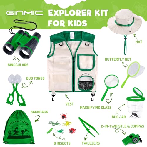 Kids Explorer Kit (11 Pcs Outdoor Exploration Kit)