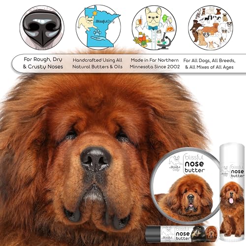 Tibetan Mastiff Unscented Nose Butter (Tibetan Mastiff / 4 Ounce)