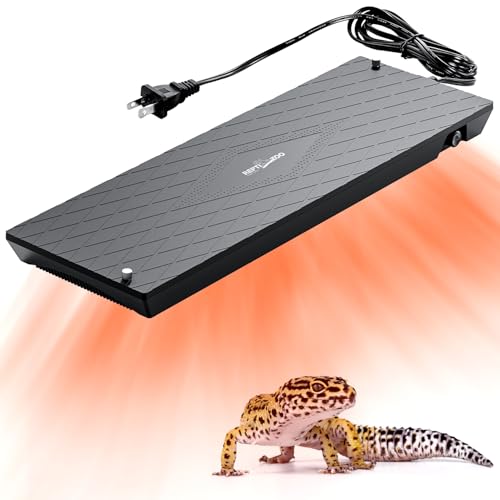 Reptile Heat Panel Adjustable Temperature Reptile Heating Plate (6" X 18")