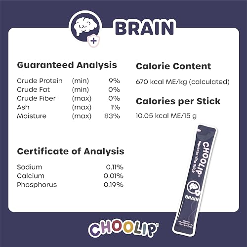 Squeeze Vita Stick Brain Support Lickable Cat and Dog Treats (3.7 Ounce (Pack of 1))
