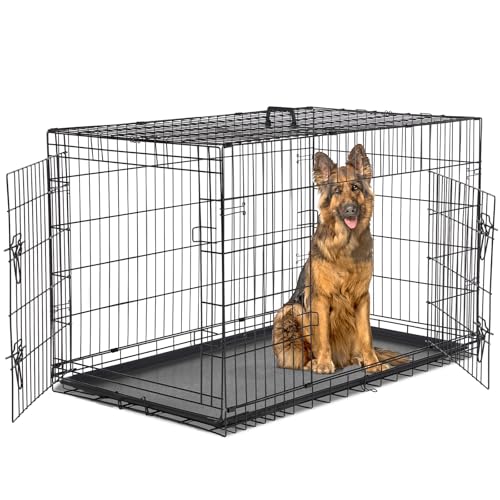 Large Dog Crate 42 Inch (42.5"L x 26.8"W x 29.1"H)