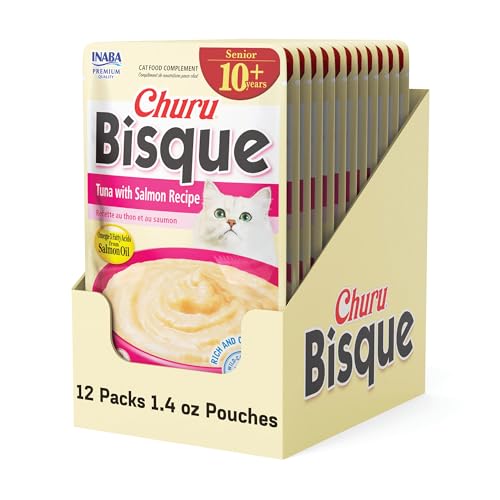 Churu Bisque for Cats Senior 10+ (1 Count (Pack of 12))