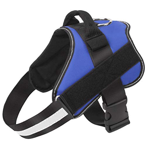 Dog Harness No (Medium (Pack of 1) / Blue)