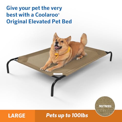 Original Elevated Dog Bed (Large Dog Bed / Nutmeg (Pack of 1))