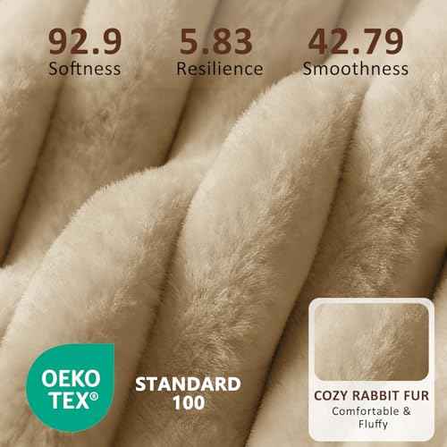 Dog Bed Medium Size Dog (Beige / M(29"x21"x3"))