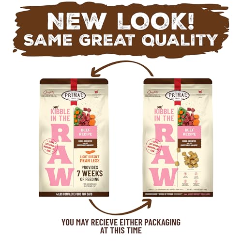 Primal Kibble in The Raw (4 Pound (Pack of 1))