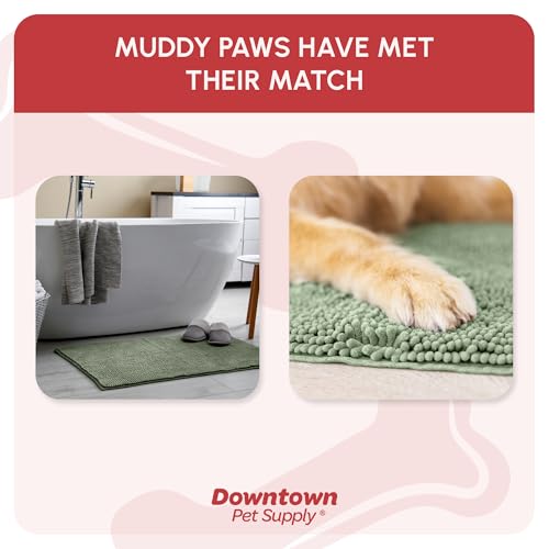 Dog Mud Mat 60" x 36" Sage (60" x 36" / Sage)