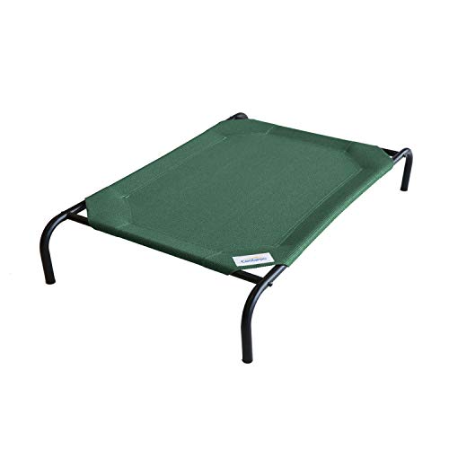 Gale Pacific Coolaroo The Original Cooling Elevated Dog Bed (Large Dog Bed / Brunswick Green (Pack of 1))