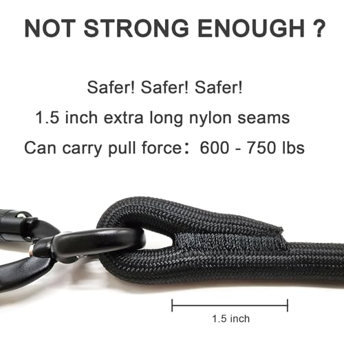 Rope Dog Leash (Blue / 6FT*0.51" Single Handle)