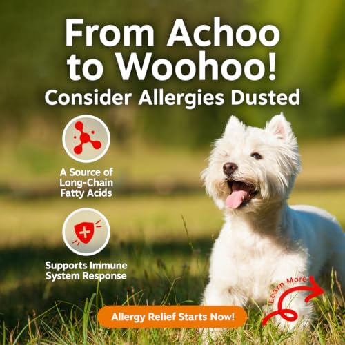 Hemp Dog Allergy Chews (90 Count (Pack of 1) - Standard)