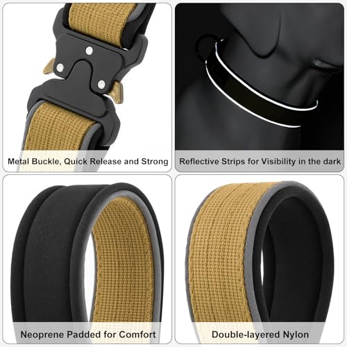 Tactical Dog Collar (XS / Brown)