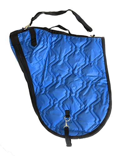 English Padded Saddle Carrier (Royal Blue)
