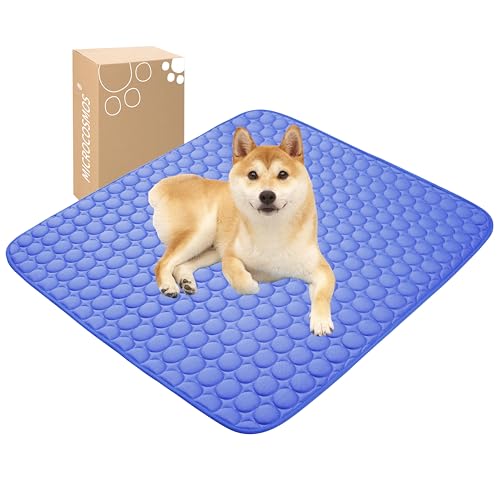 Summer Cooling Mat & Sleeping Pad (36" x 36" / Navy Blue)