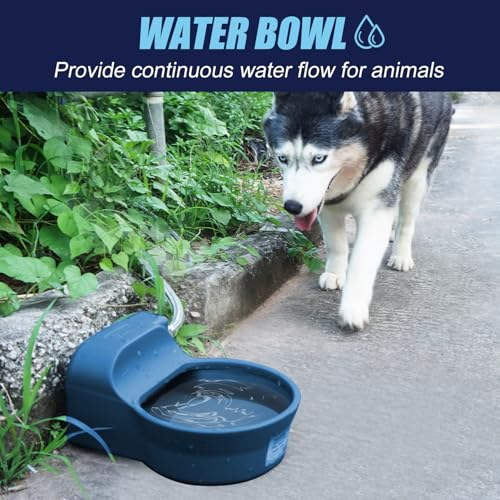 Patented Automatic Dog Water Dispenser (A Blue / 2L)
