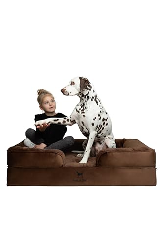 Large Dog Bed (Brown - VE / X-Large)