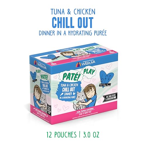 B.F.F. Play Best Feline Friend Paté Lovers (3 Ounce (Pack of 12))
