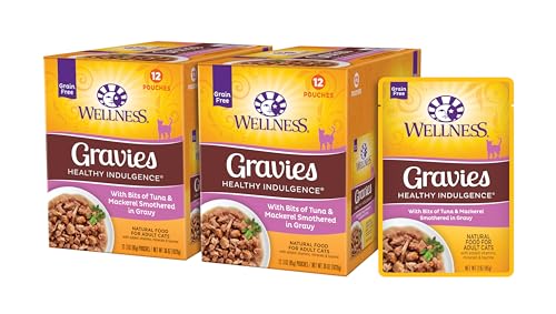Healthy Indulgence Gravies Adult Wet Cat Food (3 Ounce (Pack of 24))