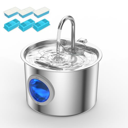Cat Water Fountain Advanced 304 Stainless Steel 2.2L