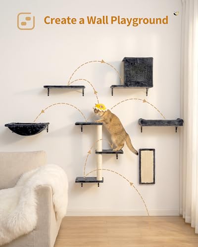 Heavy Duty Cat Wall Shelves for Large Cats