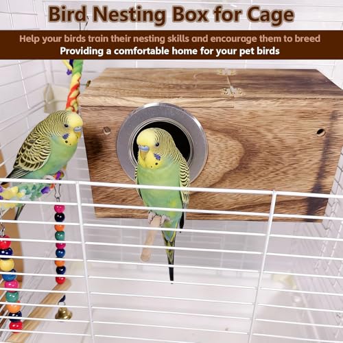 Parakeet Nesting Box (M: 9.84*5.11*5.11inch)