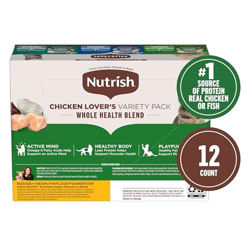 Chicken Lover's Wet Cat Food Variety Pack (2.8 Ounce (Pack of 12))