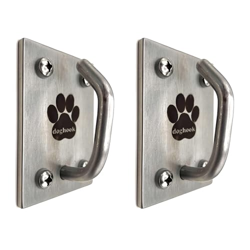 Canine Hitch Secure Dog Leash Parking Mounted Indoor (Ultimate Strength (2 pack))