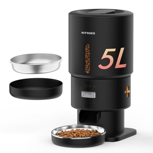 Automatic Cat Feeder (Black)