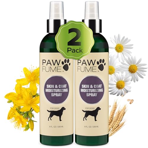 PAWFUME Skin & Coat Detangler Spray for Dogs (Conditioning Moisturizing Spray / Pack of 2)