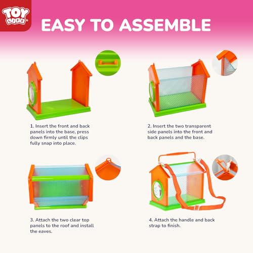 Kids Explorer Kit with Bug Catcher for Kids (18 Pcs-pink)