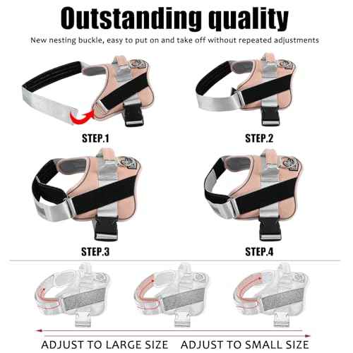 Dog Harness No (X-Large (Pack of 1) / RosePink)