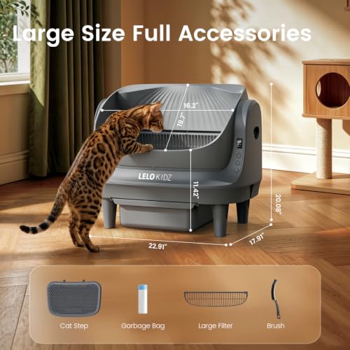 Self Cleaning Litter Box (Grey)