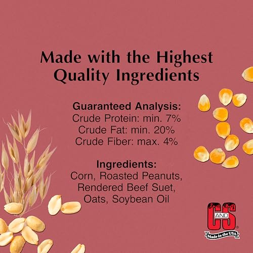 Peanut Suet Nuggets (8 Pound (Pack of 1))