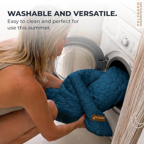 Dog Cooling Mat (Deep Blue / X-Large)