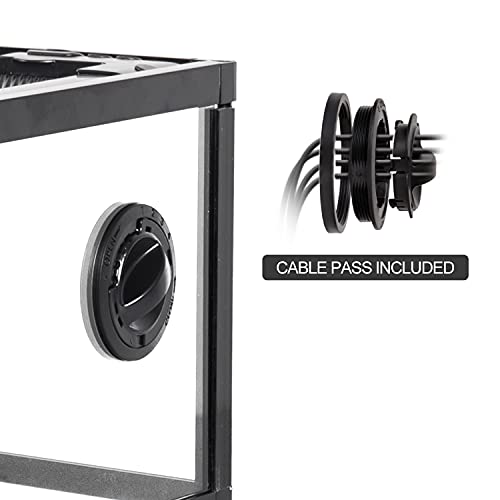 67 Gallon Reptile Large Terrarium Newly Upgraded All Glass 48" x 18" x 18" Double Hinge Door with Top Ventilation Reptile Terrarium (Reptile Terrarium - Double Hinge Door)