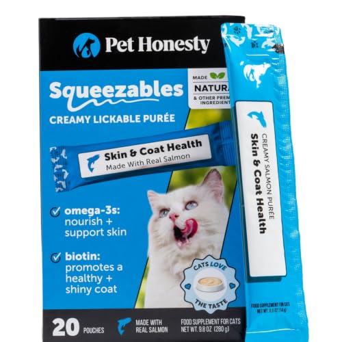 Vet Backed Cat Skin & Coat Supplement Puree (20-Day Supply)