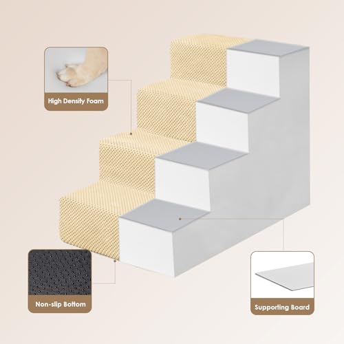 Dog Stairs for Bed 18" H (Graige / Standard 15" x 24" x 18")
