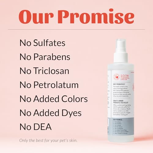 Probiotic Itch Relief Spray for Dogs (Pack of 2 / Itch Relief Spray)