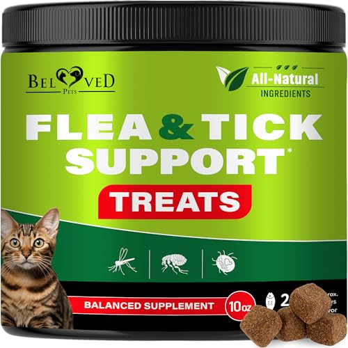 Flea and Tick Prevention Chewable Pills for Dogs and Cats